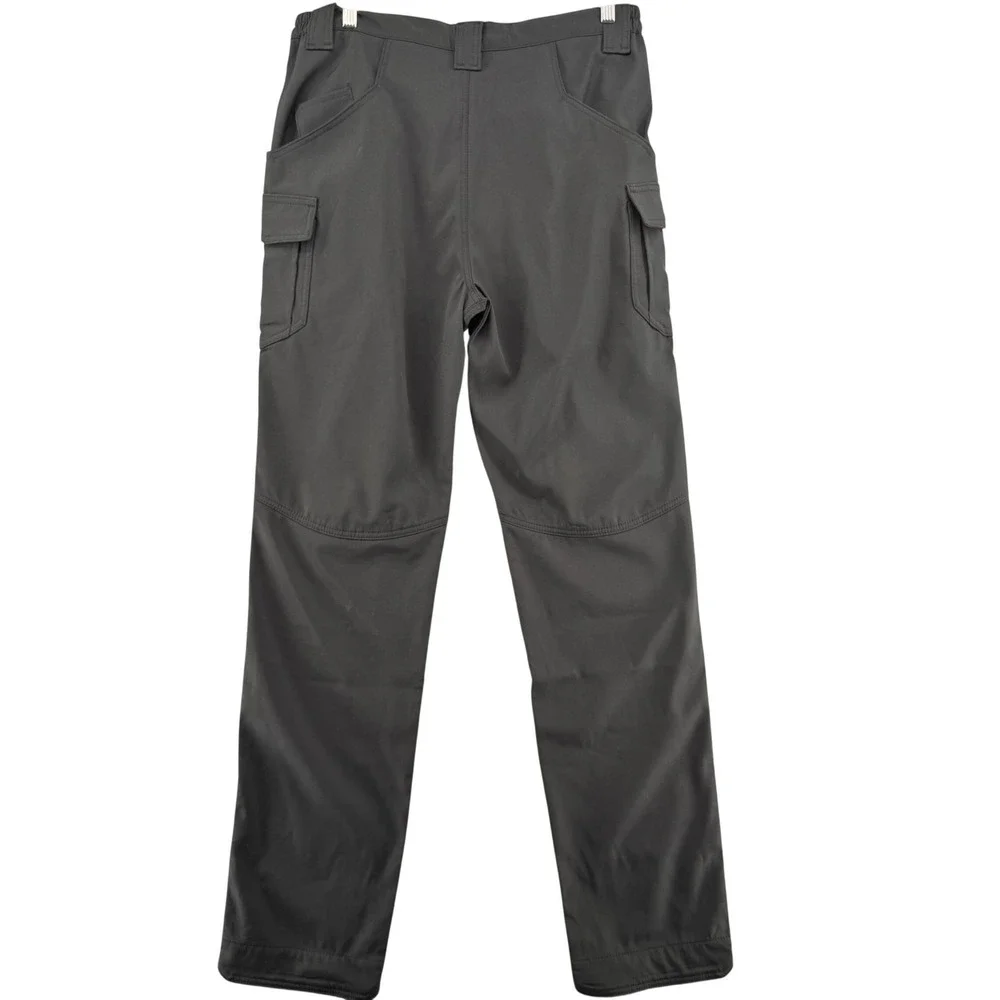 Flexcamo Tactical Cargo Pants Mens Size L-34 Black Utility Outdoor Workwear